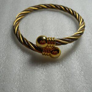 Two Tone Twist Bracelet  12-30
